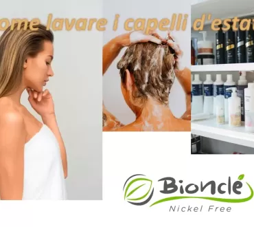 Come lavare i capelli d'estate
