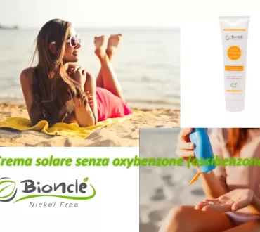 Crema solare senza oxybenzone (ossibenzone)